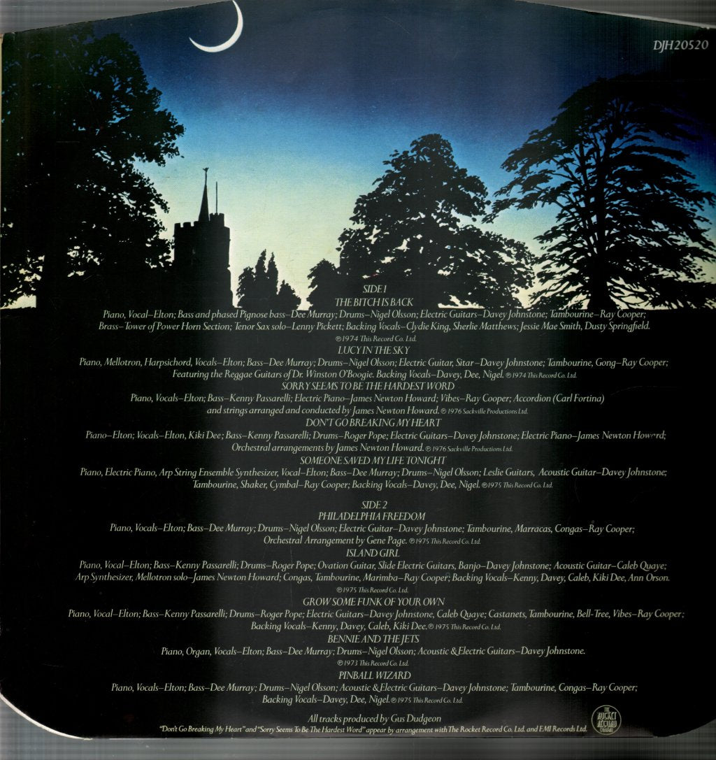 Elton John - Greatest Hits Volume 2 - Lp