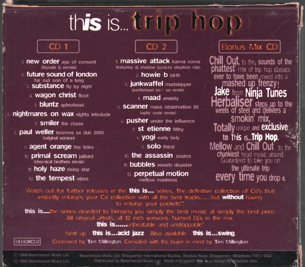 Various Artists - This Is... Trip Hop - Cd Set
