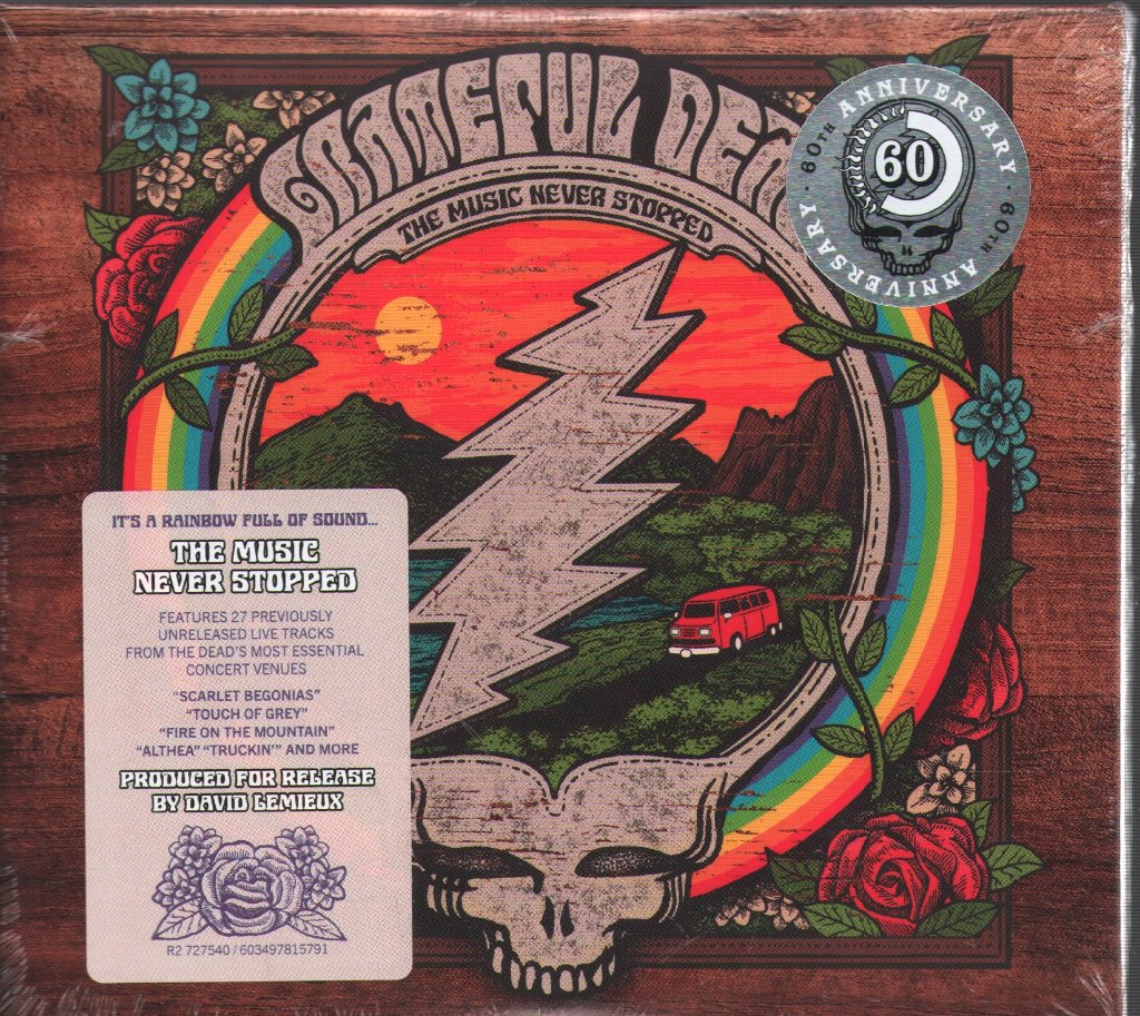 Grateful Dead - The Music Never Stopped - Cd Set