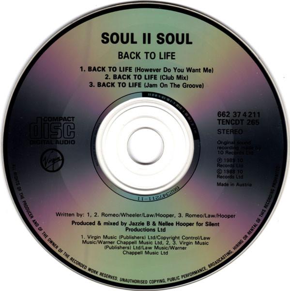 Caron Wheeler - Back To Life (However Do You Want Me) - Cd