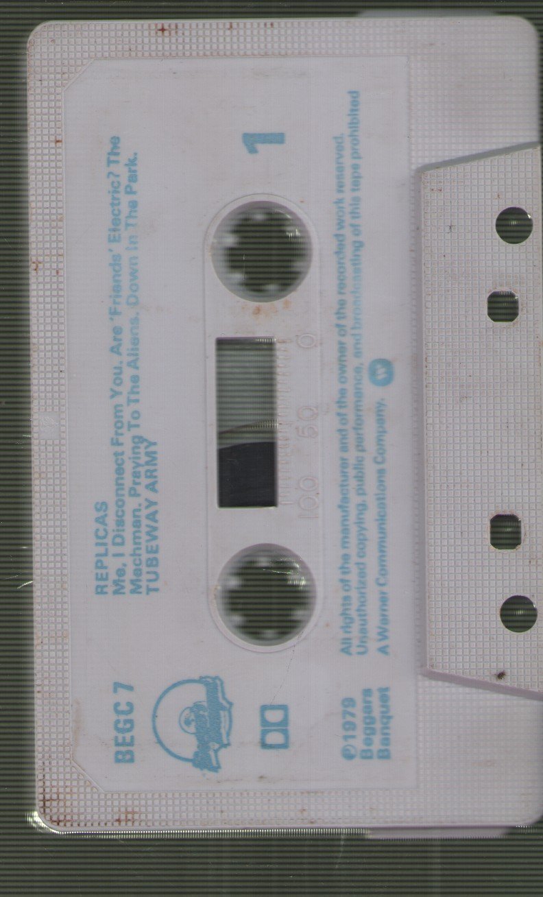 Tubeway Army - Replicas - Cassette