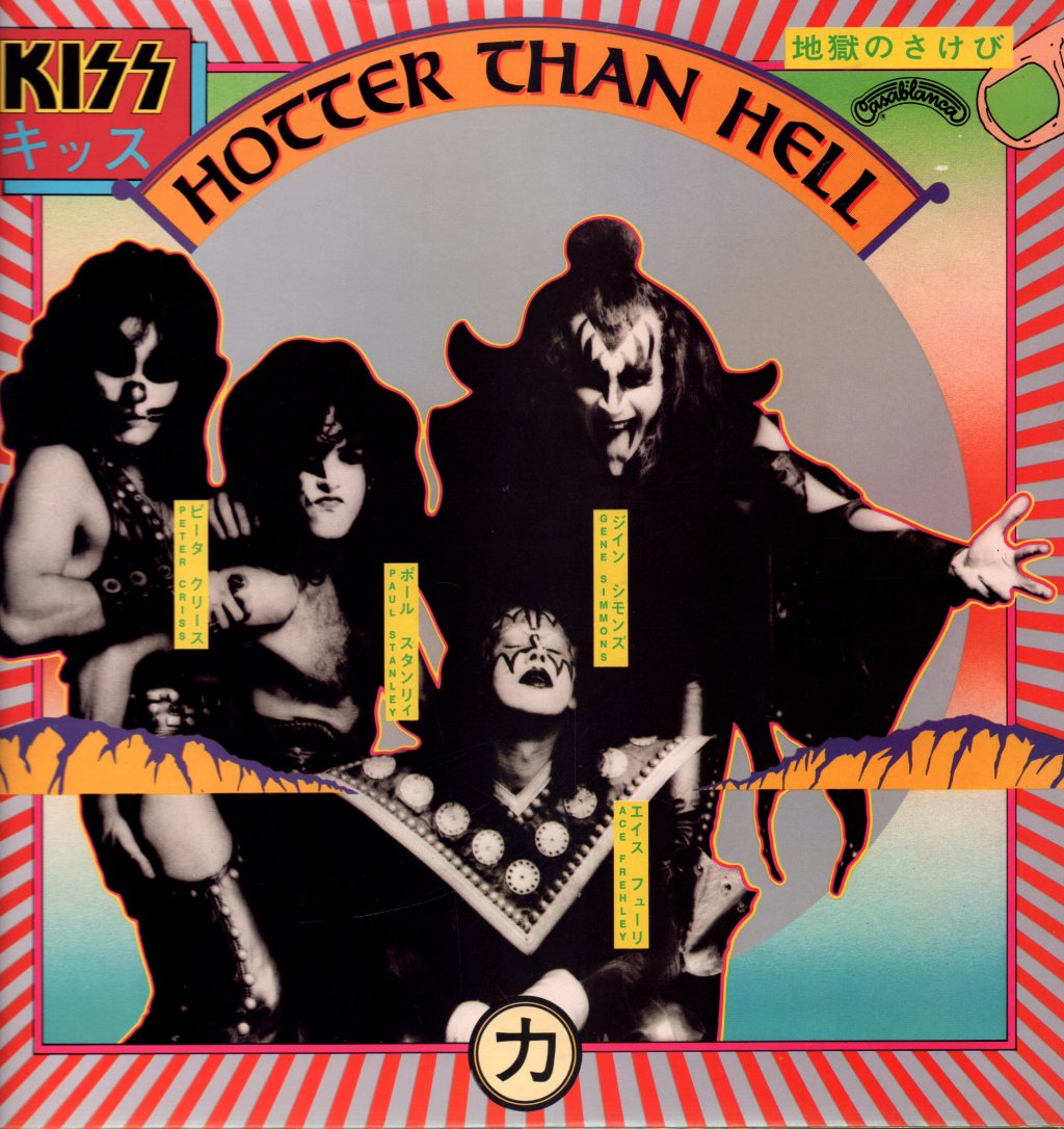 Kiss - Hotter Than Hell - Lp