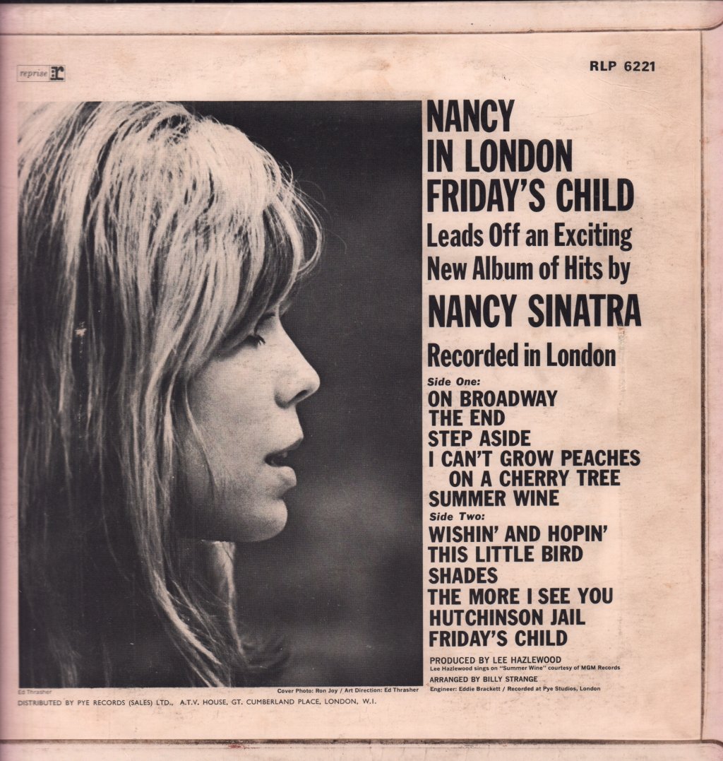 Nancy Sinatra - Nancy In London - Lp