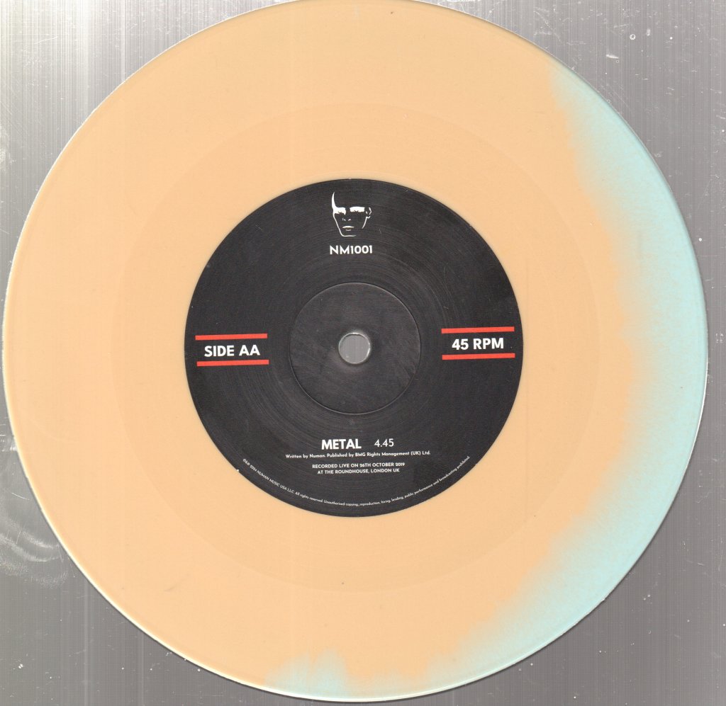 Gary Numan - Down In The Park / Metal (Recorded Live At The Roundhouse, London October 26, 2019) - 7 Inch