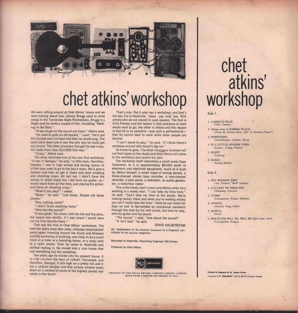 Chet Atkins - Workshop - Lp