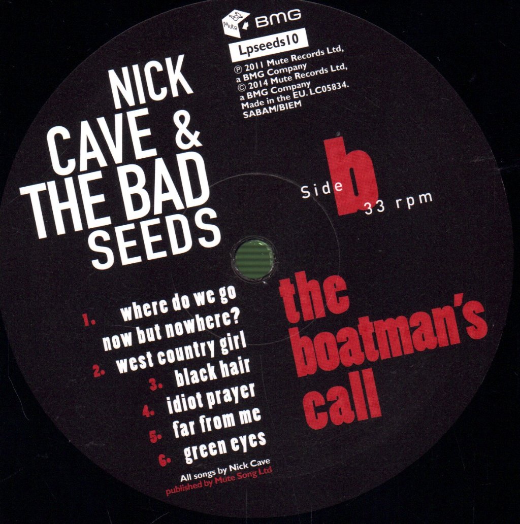 Nick Cave And The Bad Seeds - Boatman's Call - Lp