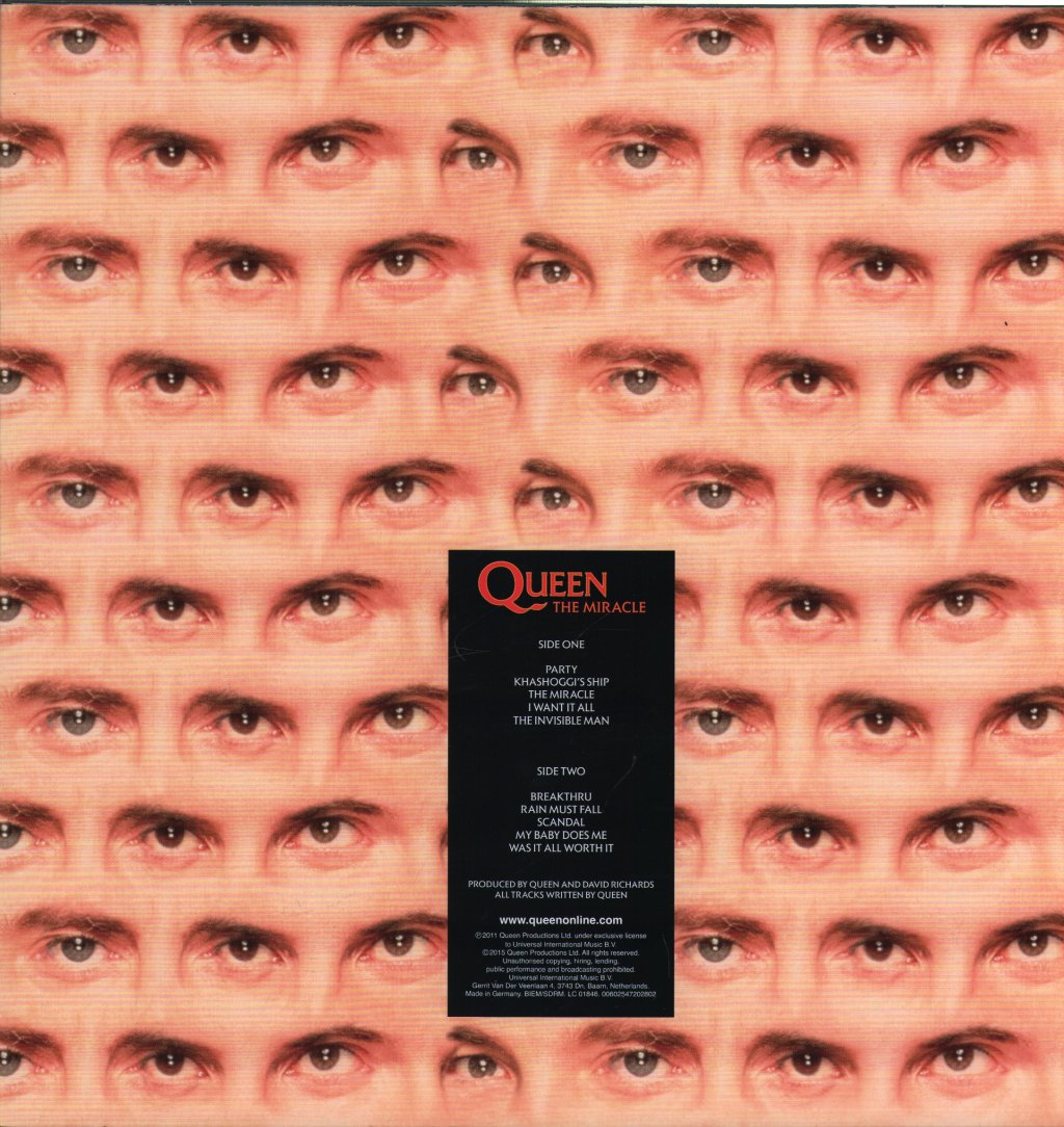 Queen - Miracle - Lp