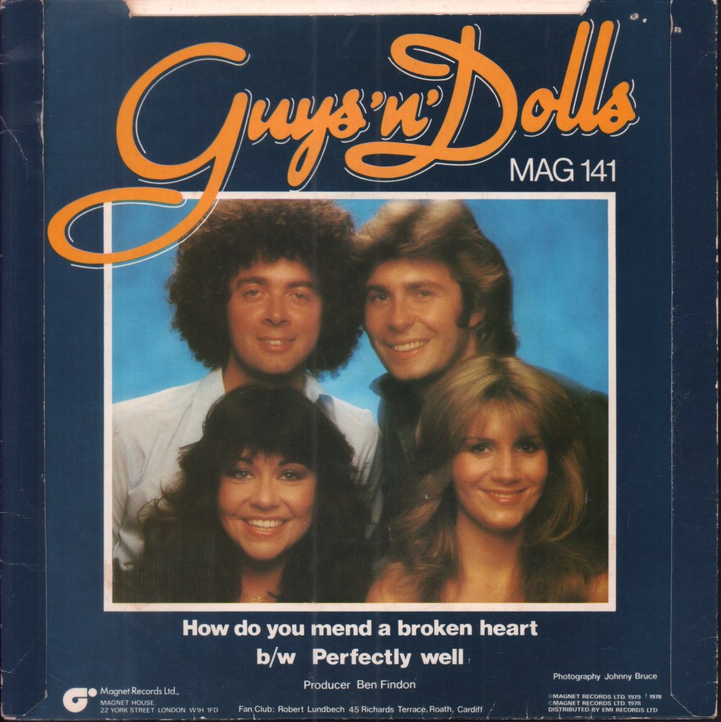 Guys N Dolls - How Do You Mend A Broken Heart - 7 Inch