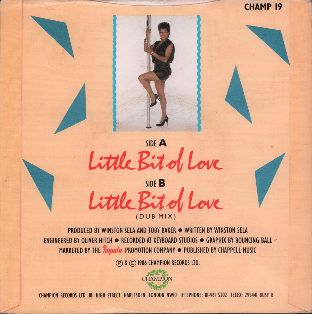 Judy La Rose - Little Bit Of Love - 7 Inch
