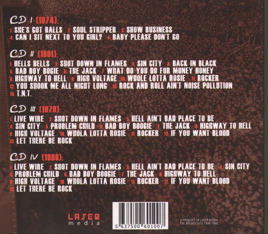 AC/DC - Rock And Roll - Cd Set