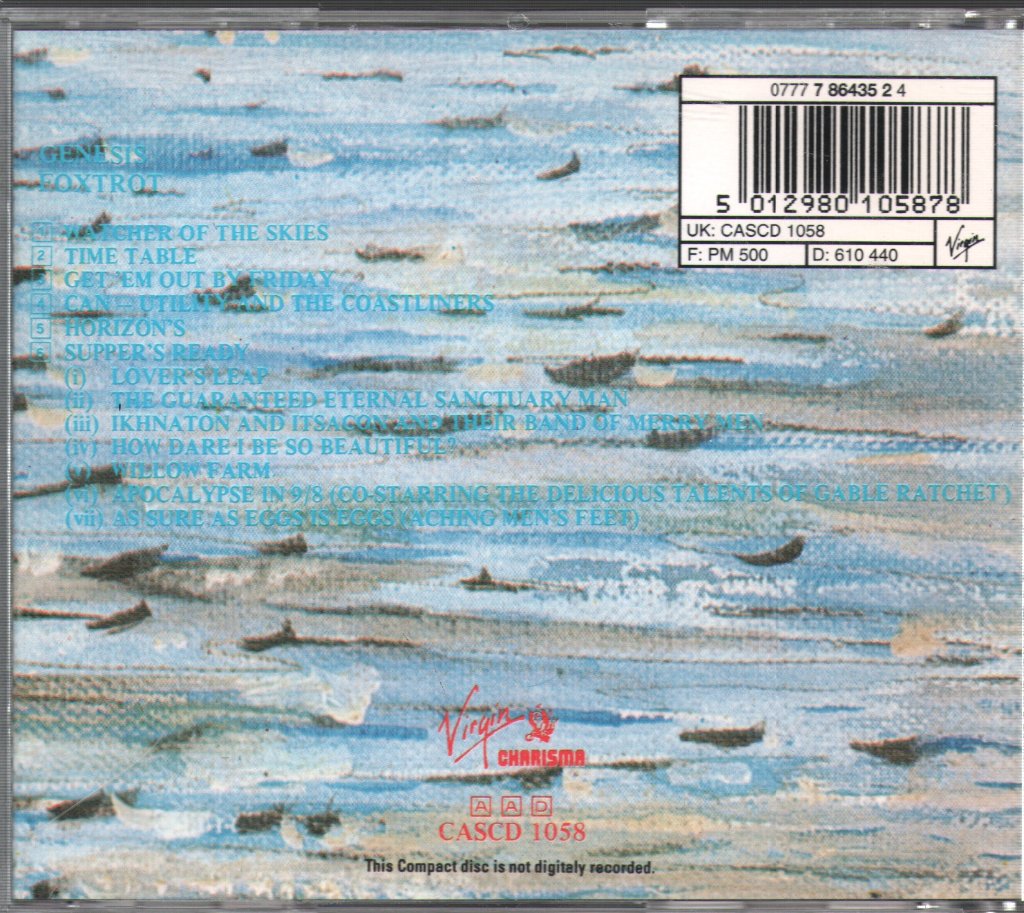 Genesis - Foxtrot - Cd