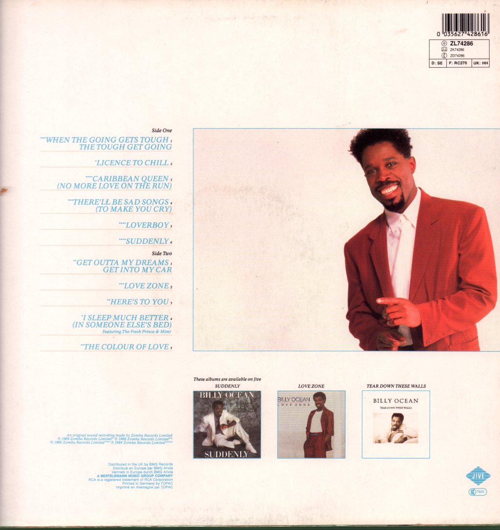 Billy Ocean - Greatest Hits - Lp