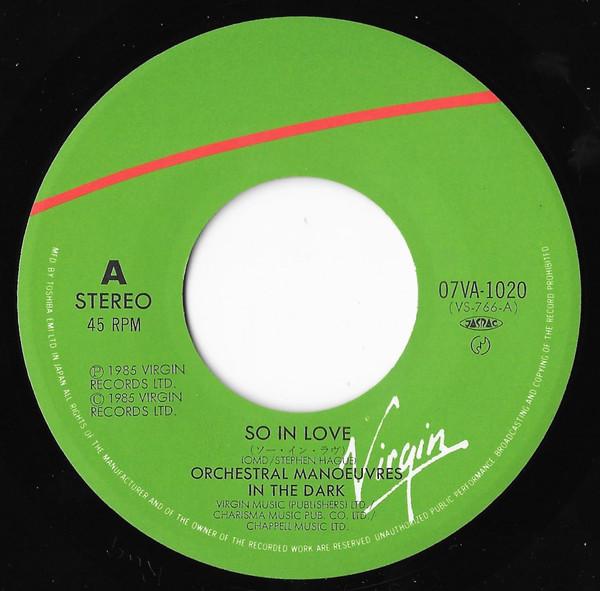 Orchestral Manoeuvres In The Dark - So In Love - 7 Inch