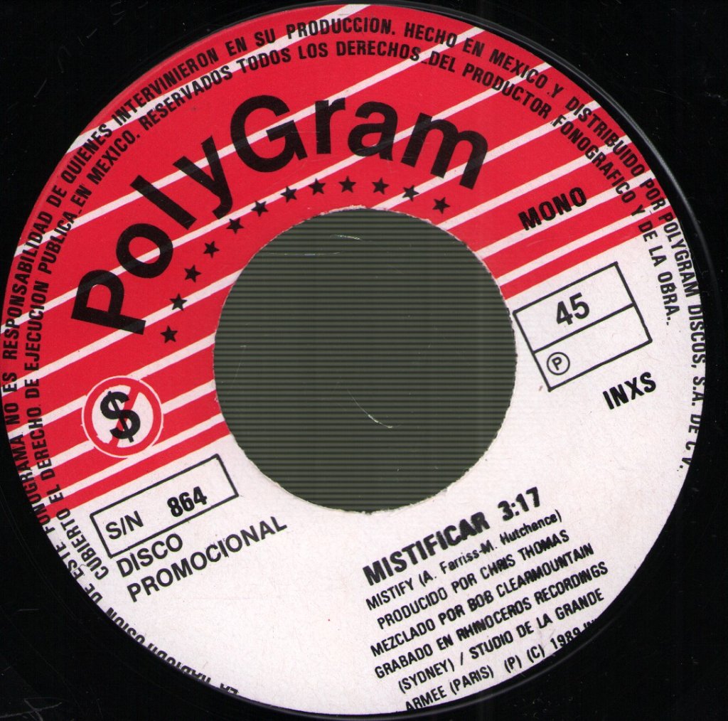 INXS - Mystify = Mistificar - 7 Inch
