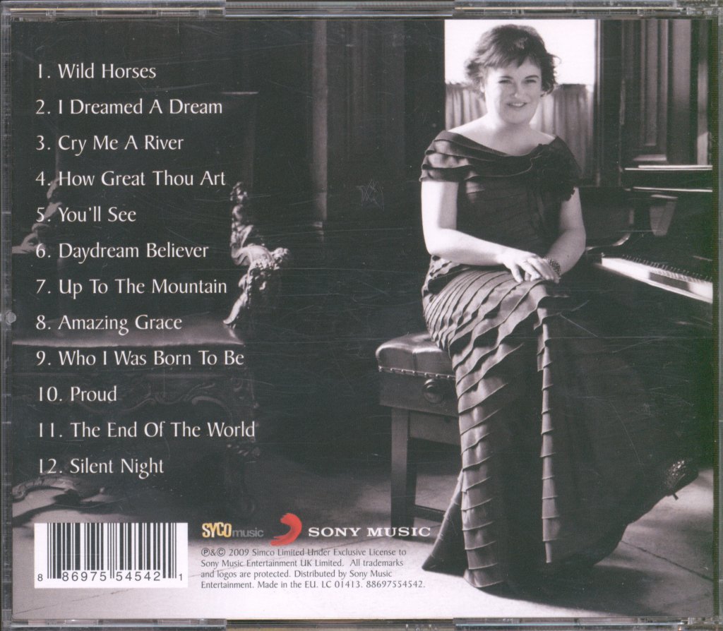 Susan Boyle - I Dreamed A Dream - Cd