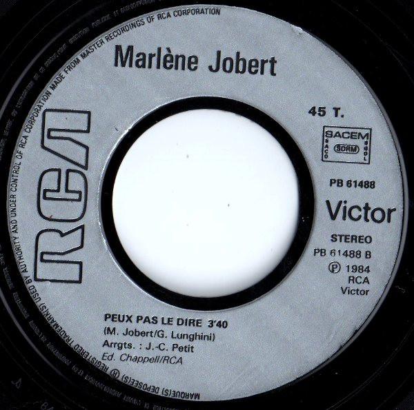 Marlene Jobert - C'est Un Eternel Besoin D'amour - 7 Inch