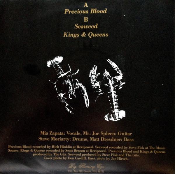 Gits - Precious Blood - 7 Inch