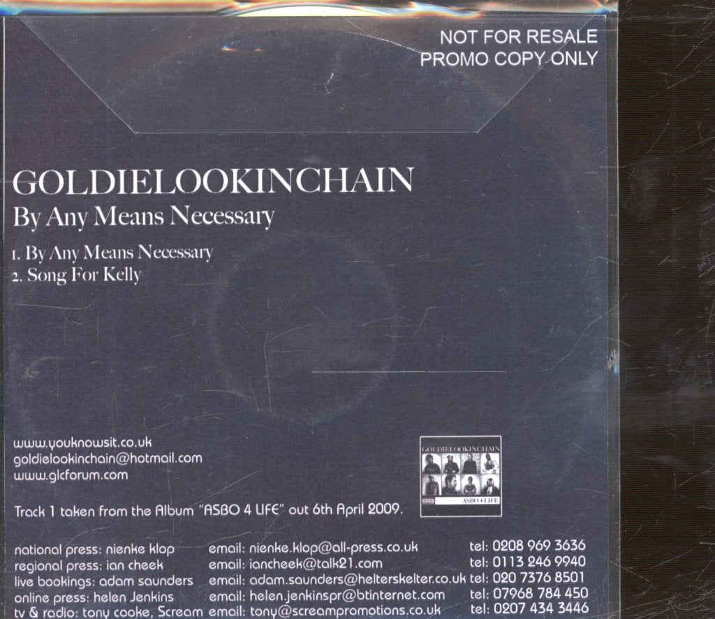Goldie Lookin Chain - By Any Means Necessary - Cdr