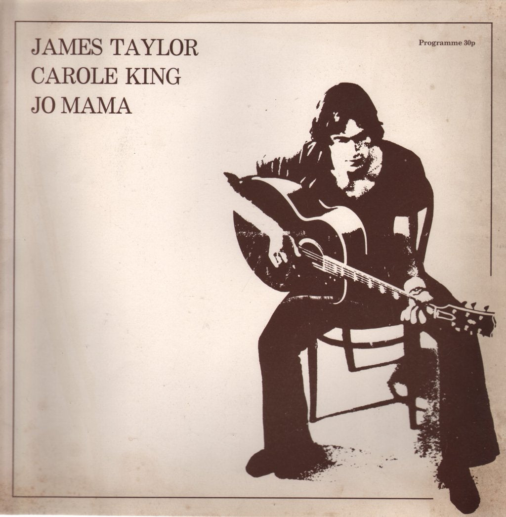 James Taylor/Carole King/Jo Mama - 1971 Uk Tour - Tour Programme