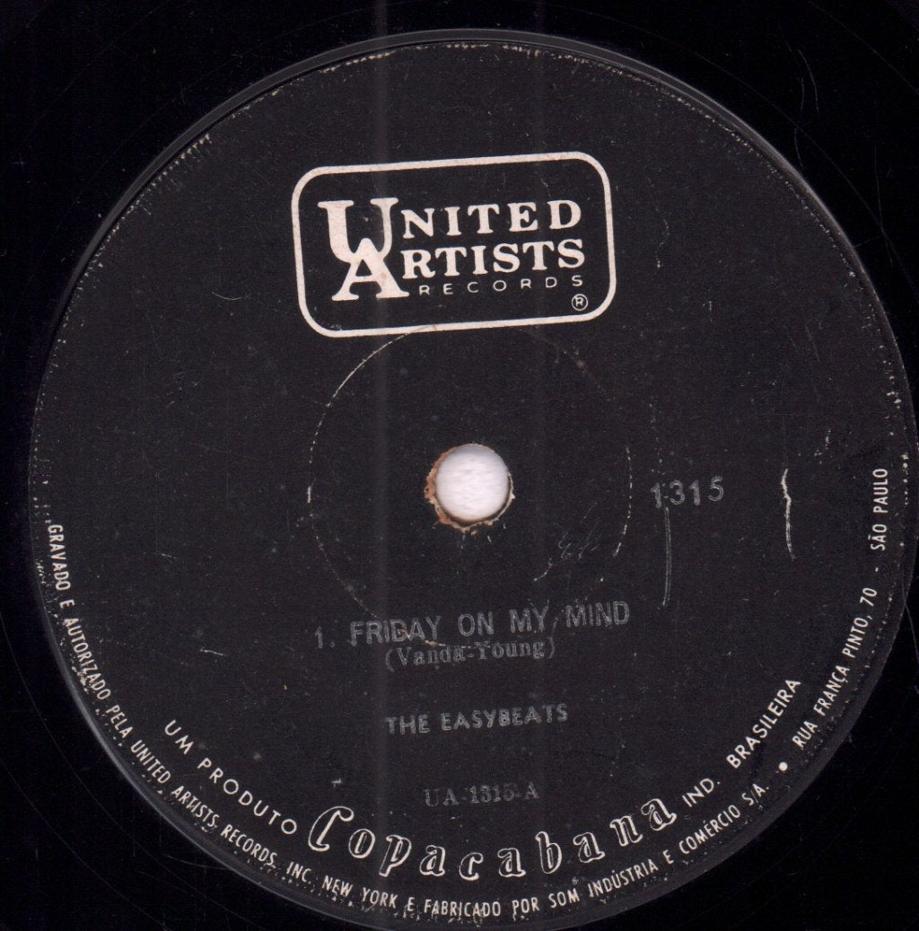 Easybeats - Friday On My Mind - 7 Inch