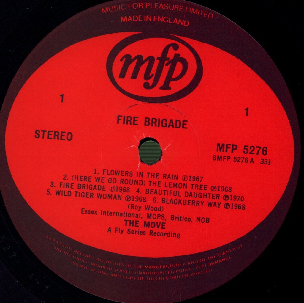 Move - Fire Brigade - Lp