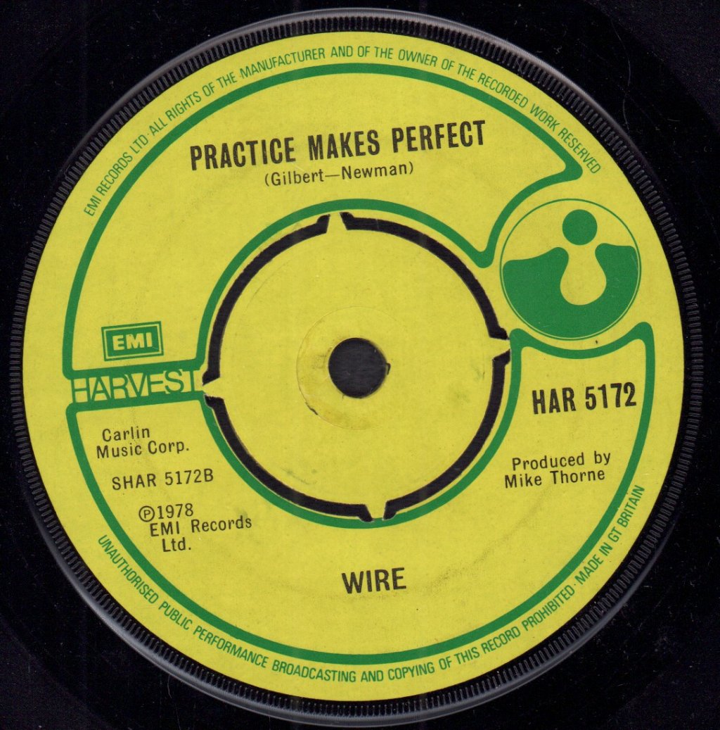 Wire (New Wave Group) - Outdoor Miner - 7 Inch
