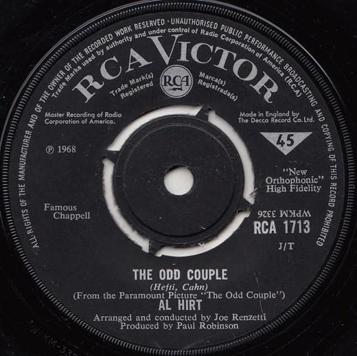 Al Hirt - Odd Couple - 7 Inch