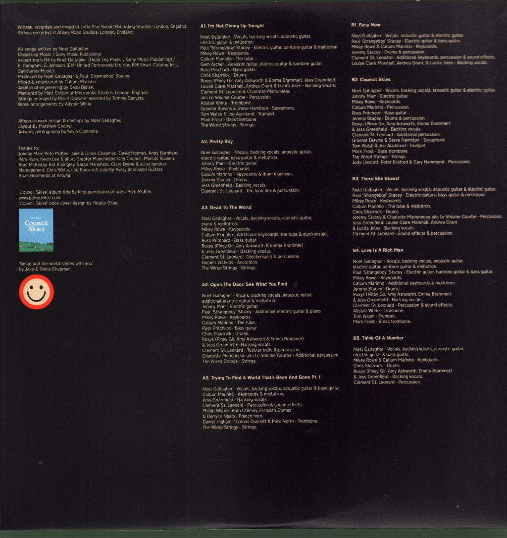 Noel Gallagher's High Flying Birds - Council Skies - Lp