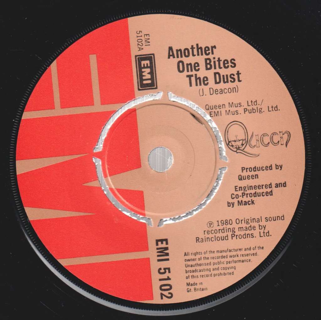 Queen - Another One Bites The Dust - 7 Inch