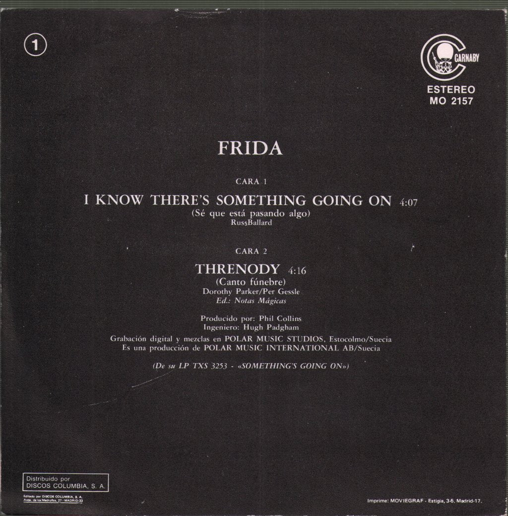 Frida - I Know There's Something Going On - 7 Inch