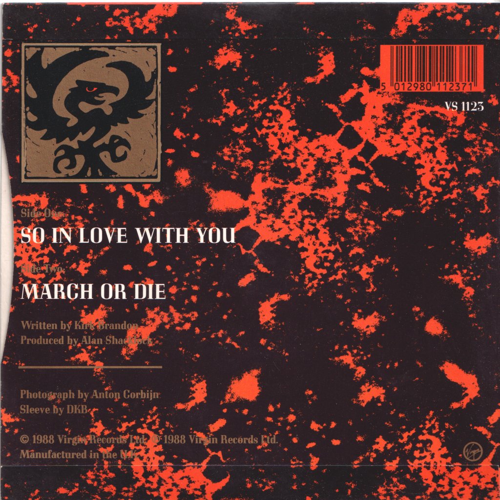 Spear Of Destiny - So In Love With You - 7 Inch