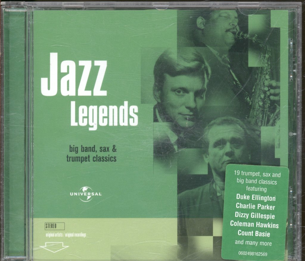 Various Artists - Jazz Legends: Big Band, Sax & Trumpet Classics - Cd