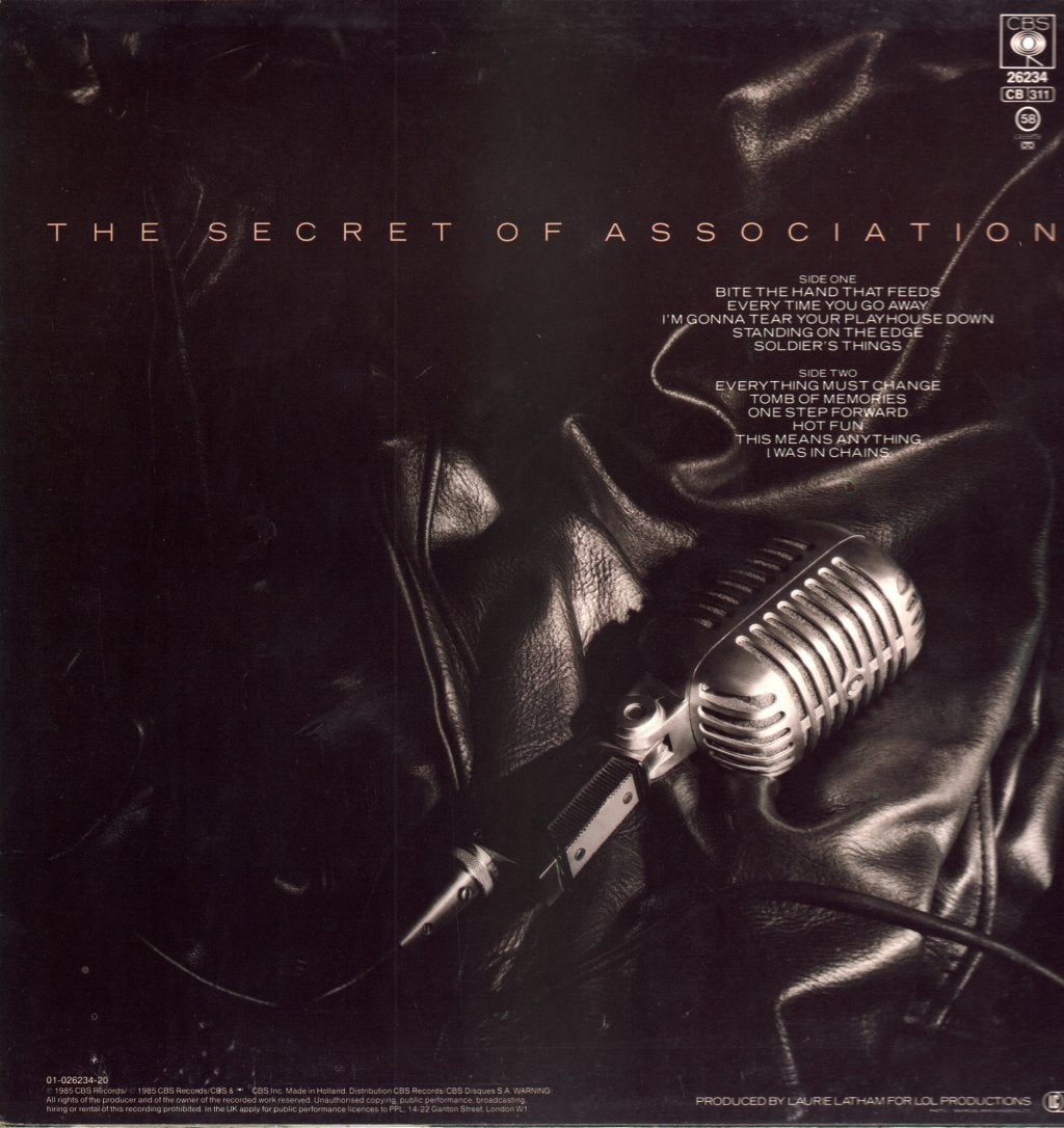 Paul Young - Secret Of Association - Lp