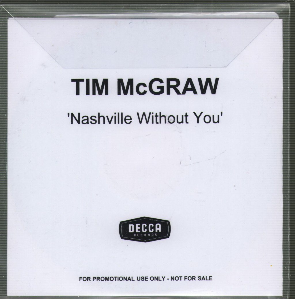 Tim Mcgraw - Nashville Without You - Cdr