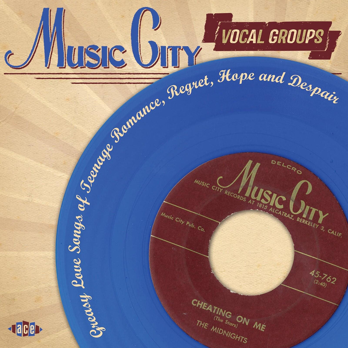 Various Artists - Music City Vocal Groups ~ Greasy Love Songs of Teenage Romance, Regret, Hope and Despair - Double Cd