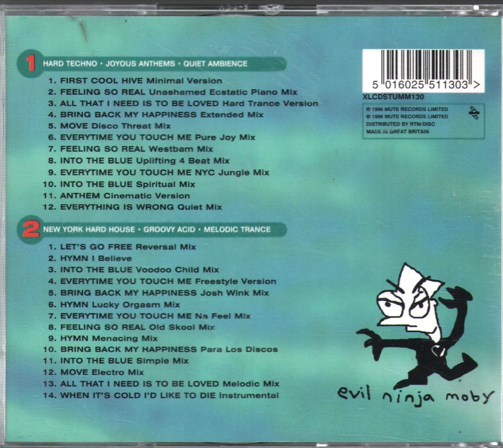 Moby - Everything Is Wrong (DJ Mix Album) - Double Cd