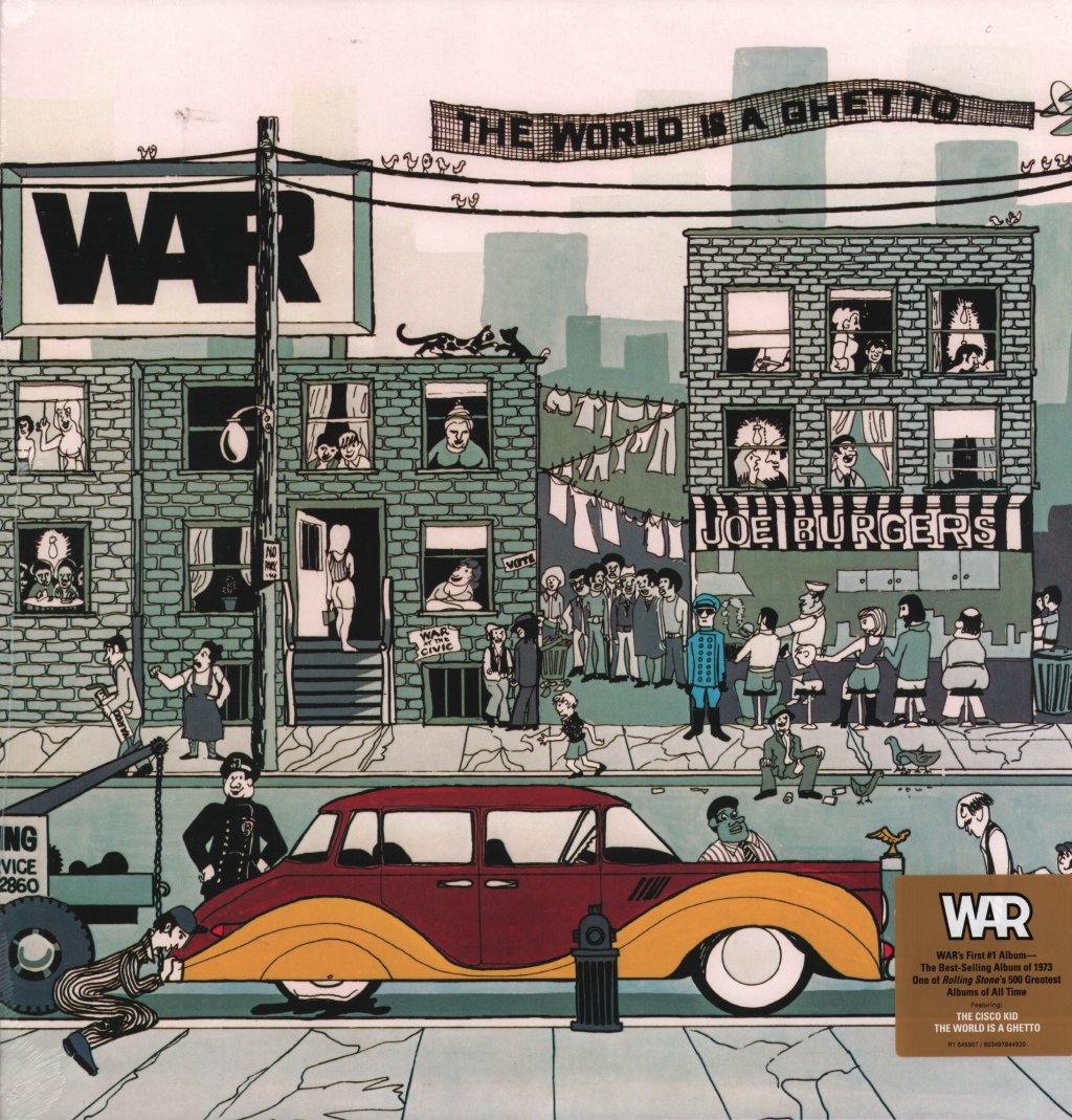 War - World Is A Ghetto - Lp