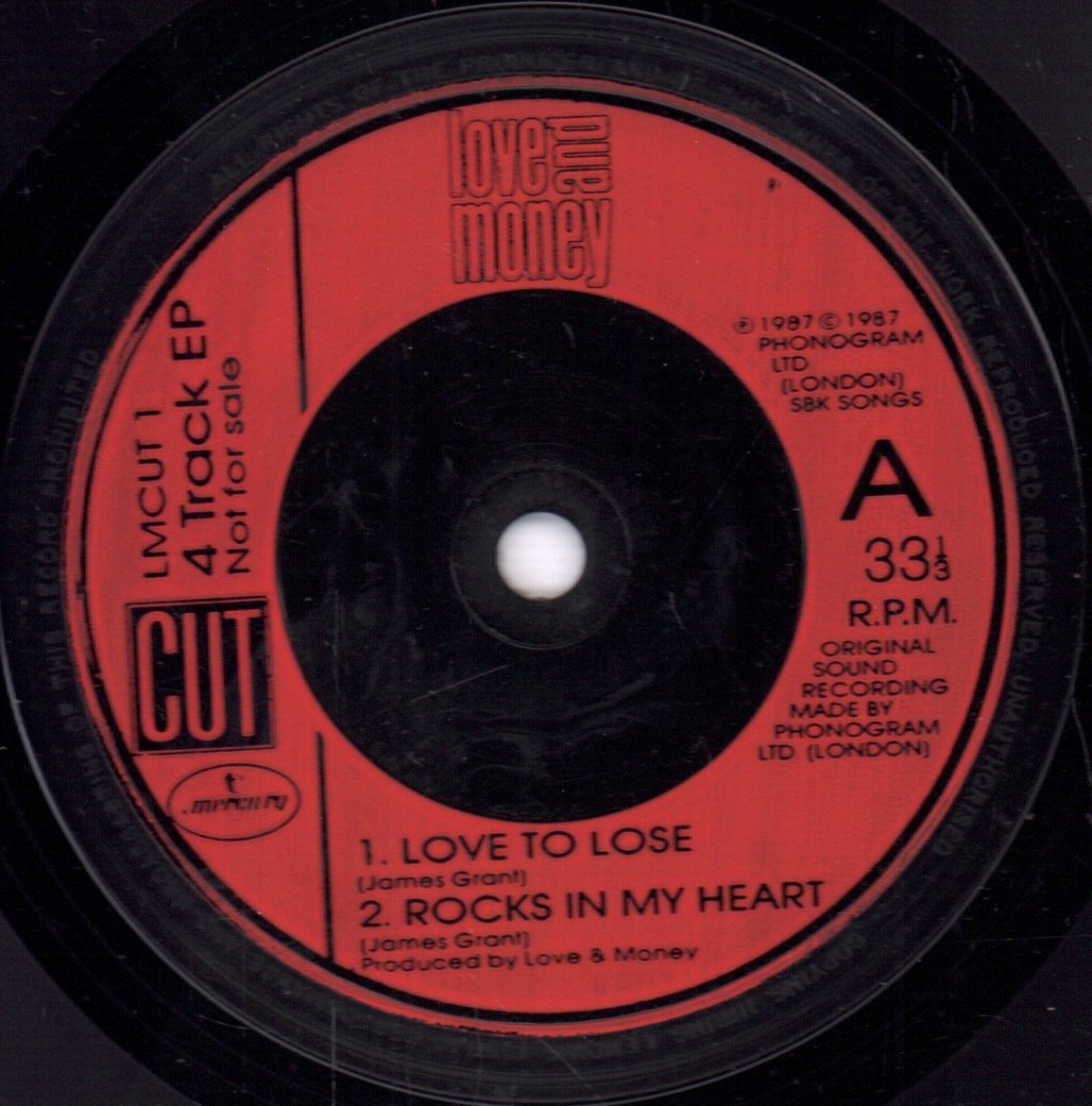 Love And Money - 4 track ep - 7 Inch
