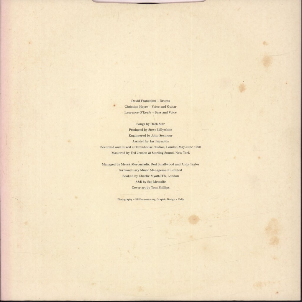 Dark Star (Indie Group) - Graceadelica EP1 - 10 Inch