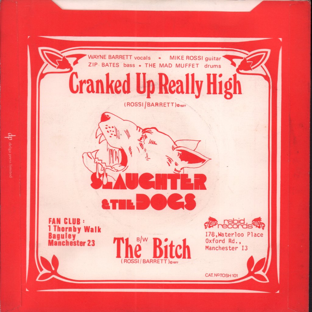 Slaughter And The Dogs - Cranked Up Really High - 7 Inch