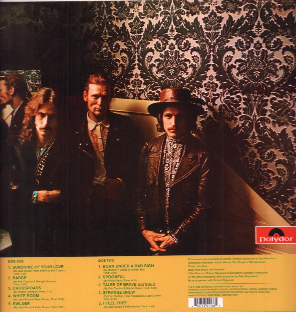 Cream - Best Of - Lp