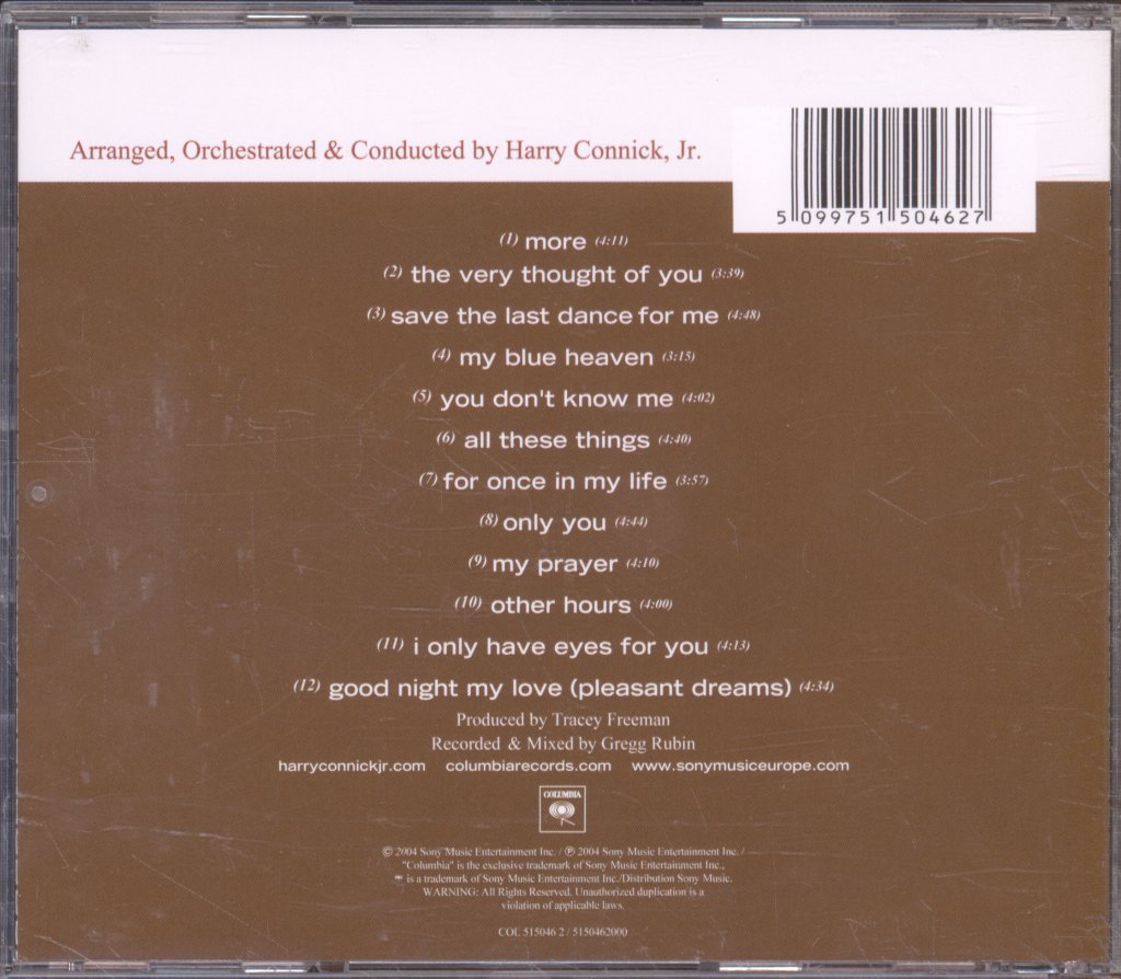 Harry Connick Jr - Only You - Cd