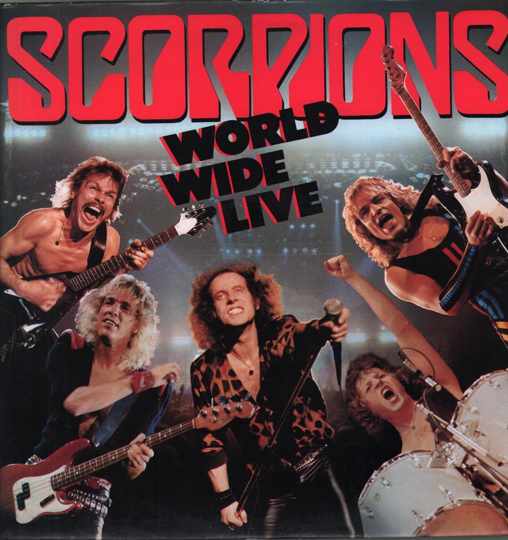 Scorpions - World Wide Live - Double Lp