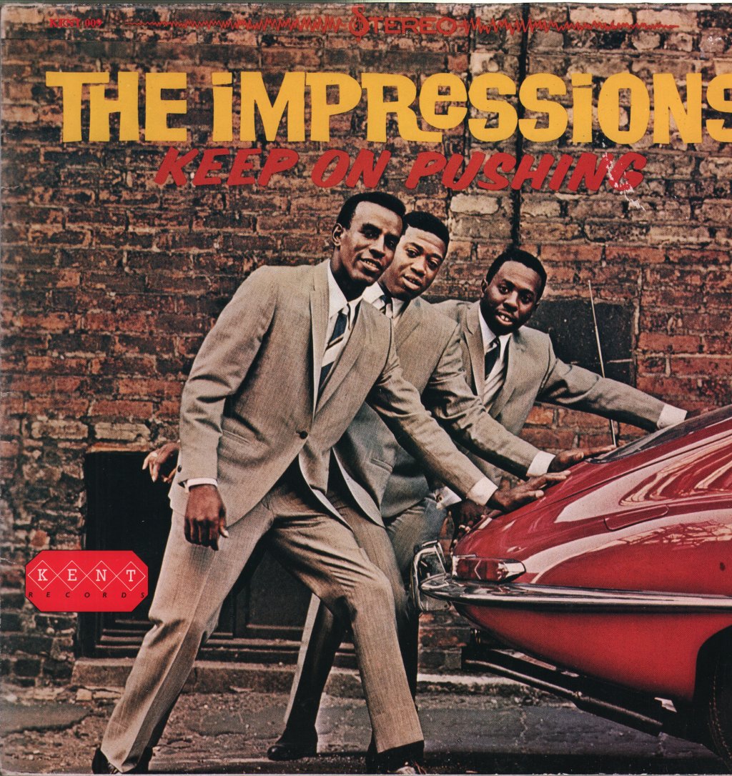 Impressions (Soul Group) - Keep On Pushing - Lp