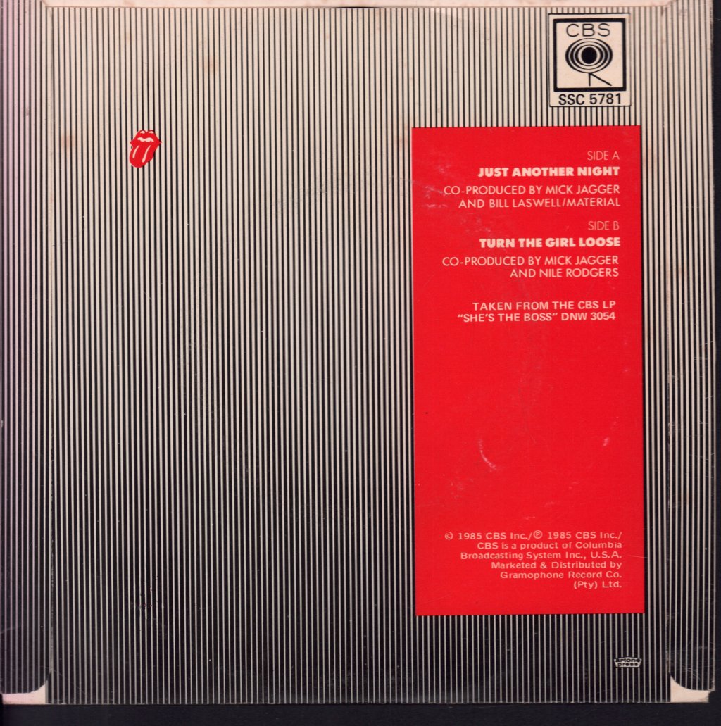 Mick Jagger - Just Another Night - 7 Inch