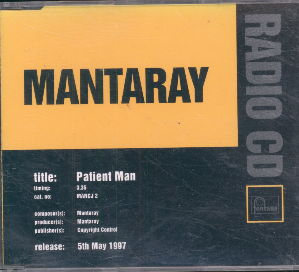 Mantaray - Patient Man - Cd