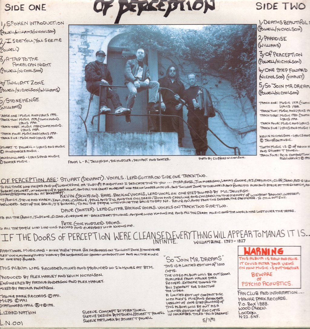 Of Perception - So Join Mr. Dreams - Lp
