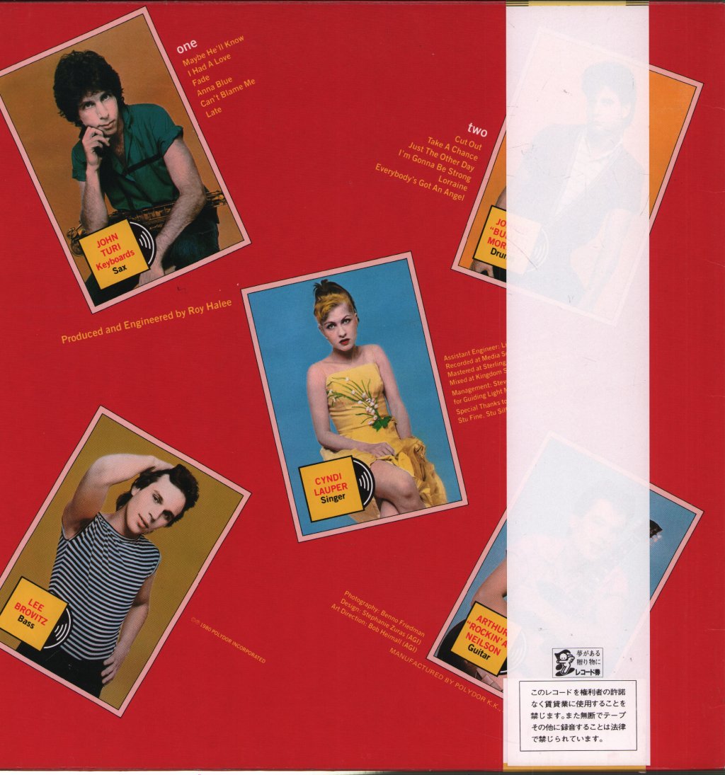 Blue Angel (cyndi lauper) - Dream of a Star - Lp