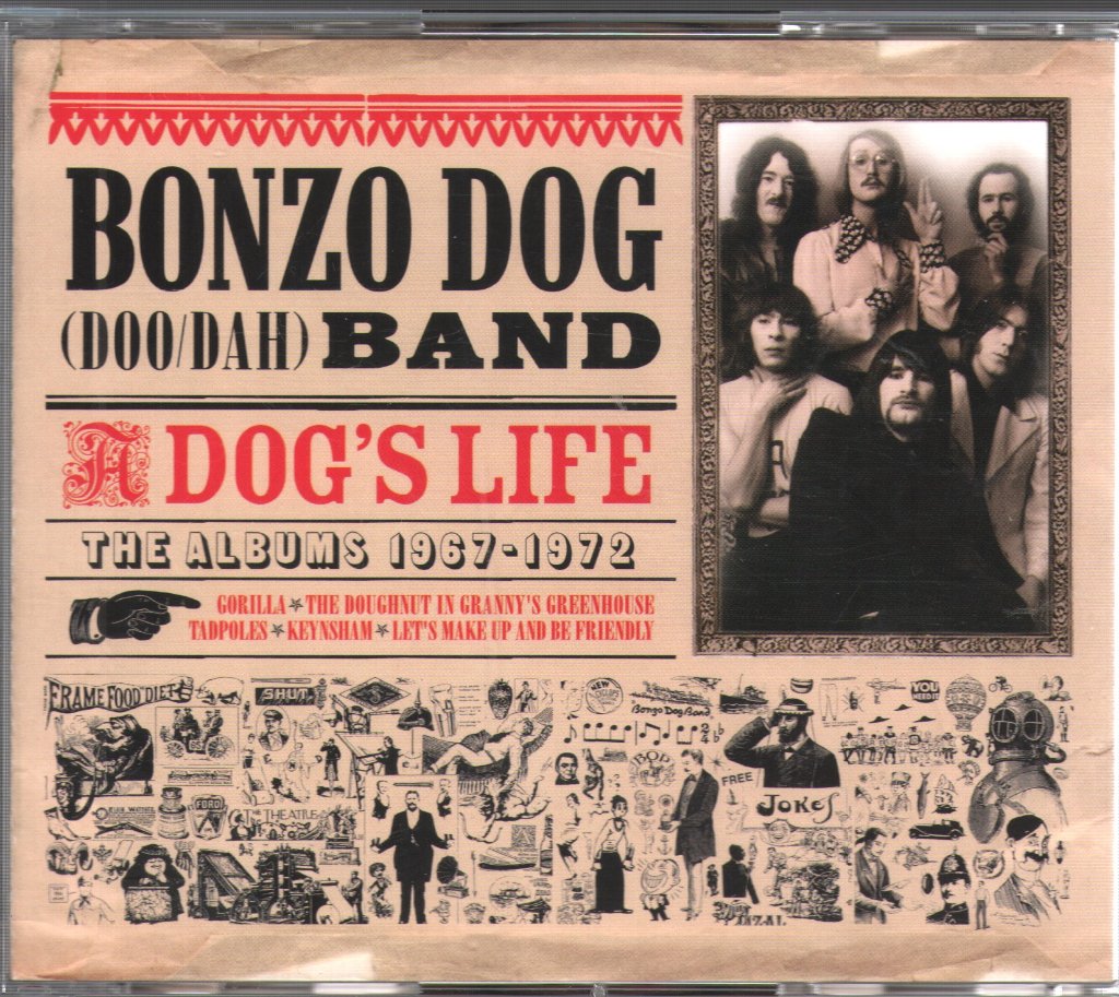 Bonzo Dog Doo Dah Band - A Dog's Life (The Albums 1967-1972) - Triple Cd
