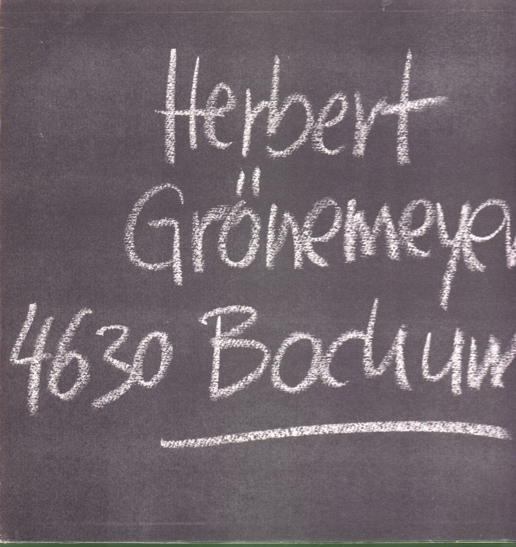 Herbert Gronemeyer - 4630 Bochum - Lp
